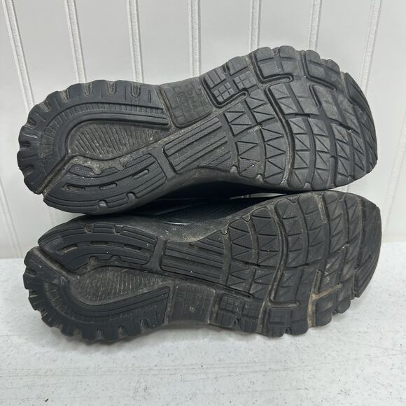 Brooks Adrenaline GTS 20 Mens 9.5 D Black Athletic Running Shoes NO INSOLES - Picture 8 of 9
